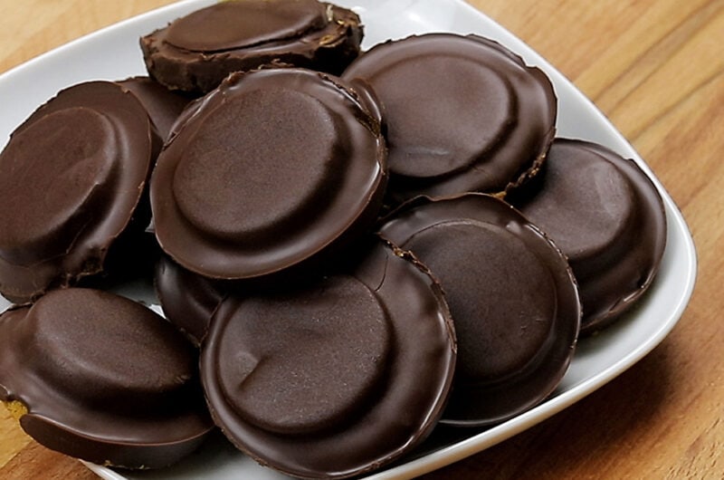 Vegan jaffa cakes