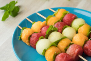 Melon Skewers recipe