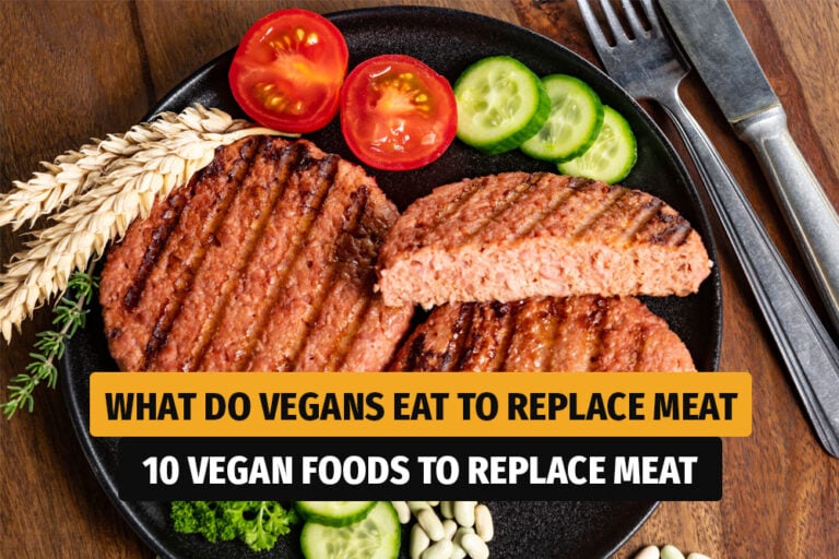 What do vegans eat to replace meat