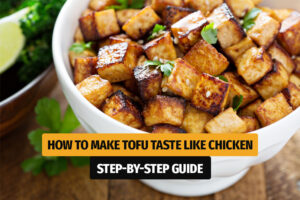 How to make tofu taste like chicken