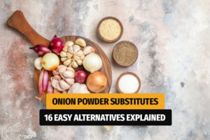 What Can You Substitute Onion Powder With - 16 alternatives