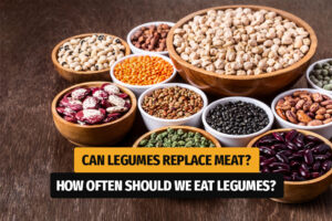 Can Legumes Replace Meat - beans, lentils, soy, peas, chickpeas